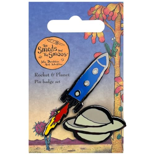 Rocket & Planet Pin Badge Set - Non-book item image 4