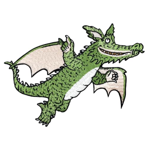Madam Dragon Sew On Patch - Non-book item image 1