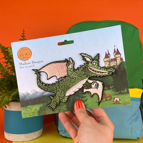 Madam Dragon Sew On Patch - Non-book item image 2