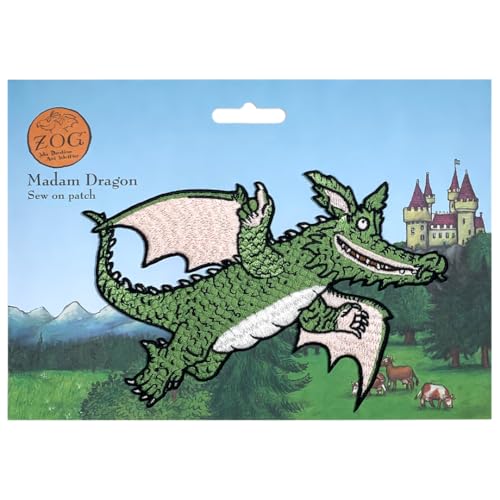 Madam Dragon Sew On Patch - Non-book item image 3