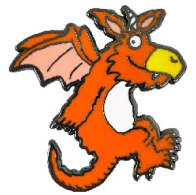 Zog Hovering Pin Badge - Non-book item image 1