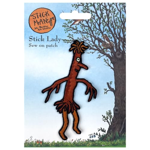 Stick Lady Love Character Sew On Patch - Non-book item image 4