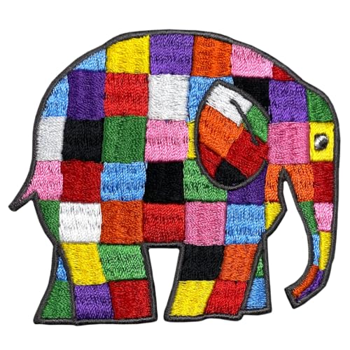 Elmer Walking Right Sew On Patch - Non-book item image 1
