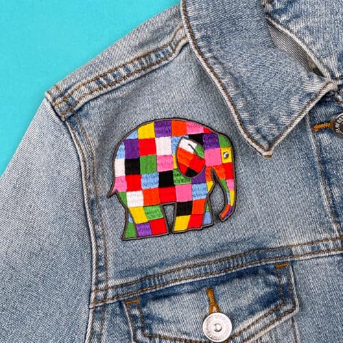 Elmer Walking Right Sew On Patch - Non-book item image 2