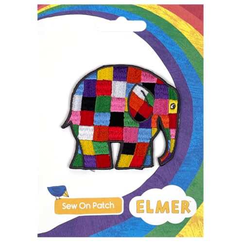 Elmer Walking Right Sew On Patch - Non-book item image 4