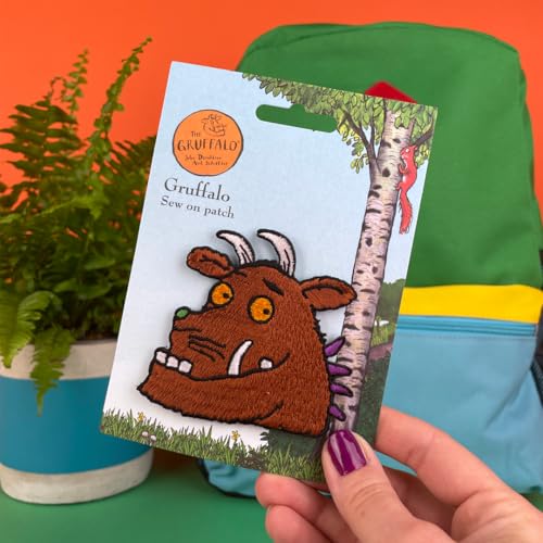 Gruffalo Head Sew On Patch - Non-book item image 3
