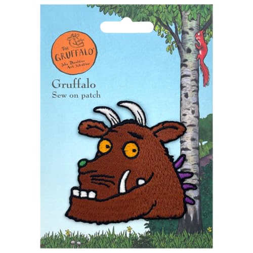 Gruffalo Head Sew On Patch - Non-book item image 4