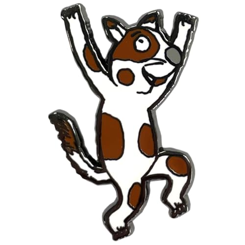 Dog Character Pin Badge - Non-book item image 1