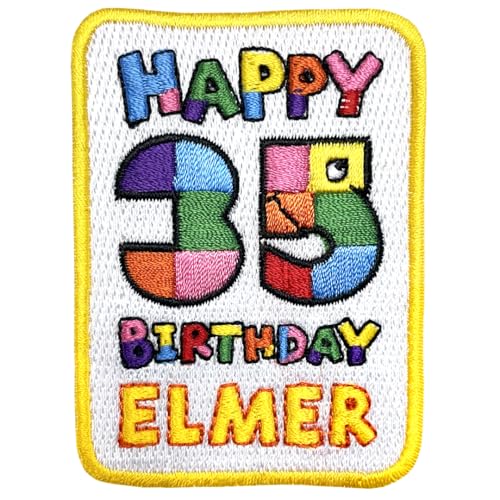Elmer 35 Sew On Patch - Non-book item image 1