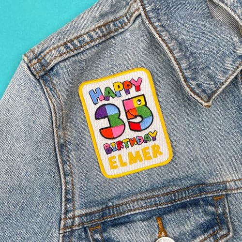 Elmer 35 Sew On Patch - Non-book item image 2
