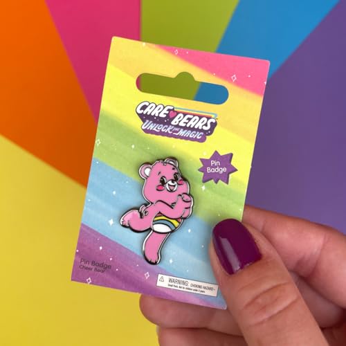 Unlock Cheer Bear Pin Badge - Non-book item image 2