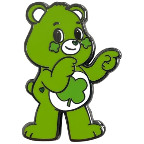 Unlock Good Luck Bear Pin Badge - Non-book item image 1