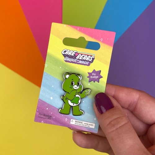 Unlock Good Luck Bear Pin Badge - Non-book item image 2
