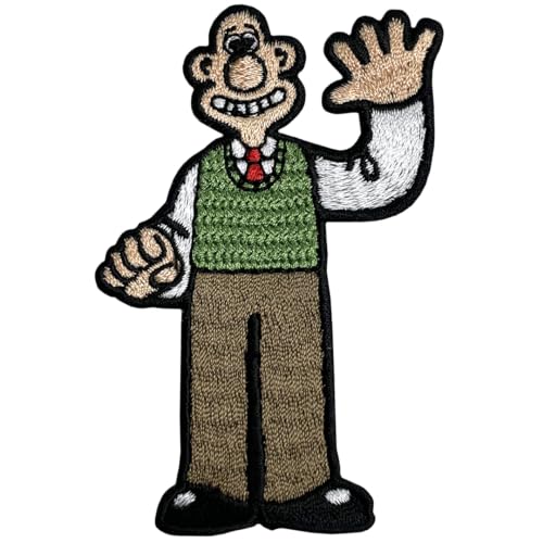 Wallace Character Sew On Patch - Non-book item image 1