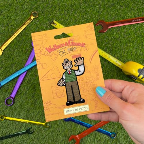 Wallace Character Sew On Patch - Non-book item image 3