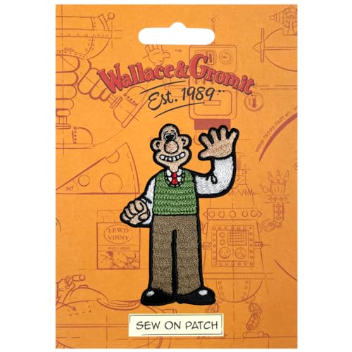 Wallace Character Sew On Patch - Non-book item image 4