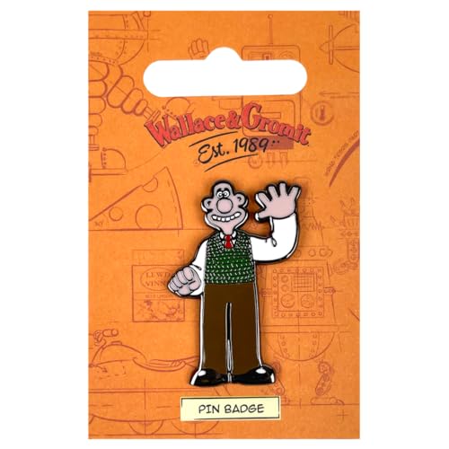 Wallace Character Pin Badge - Non-book item image 3