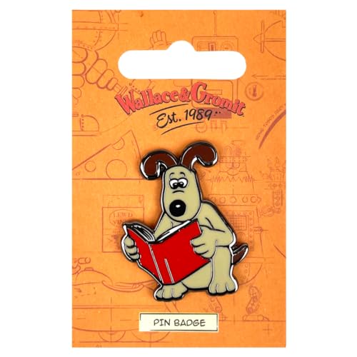 Gromit Reading Pin Badge - Non-book item image 3