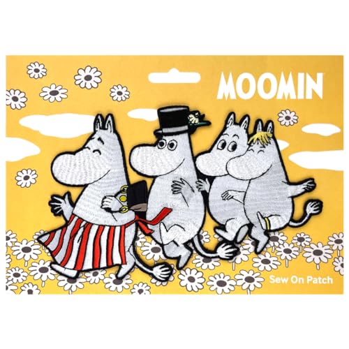 Moomin Family Sew On Patch - Non-book item image 1