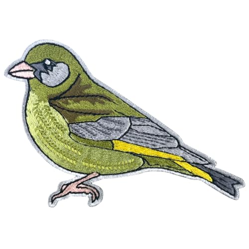 Greenfinch Sew On Patch - Non-book item image 1