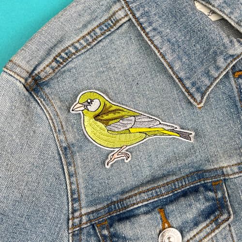 Greenfinch Sew On Patch - Non-book item image 2