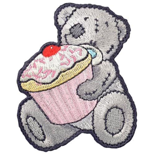 Tatty Teddy with Cupcake Sew On Patch - Non-book item image 1