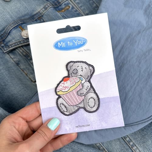 Tatty Teddy with Cupcake Sew On Patch - Non-book item image 2