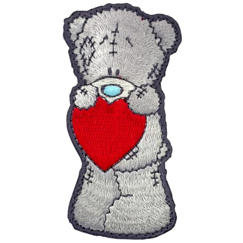 Tatty Teddy with Heart Sew On Patch - Non-book item image 1