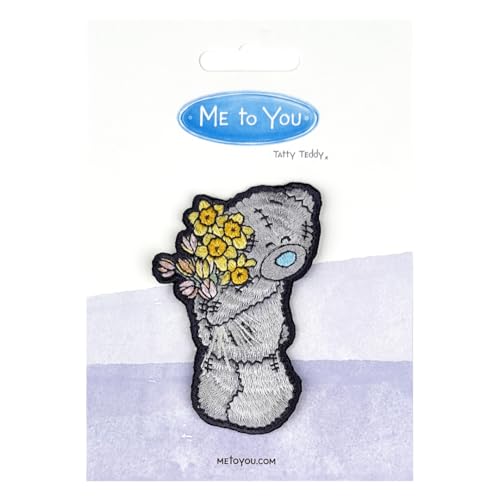 Tatty Teddy with Flowers Sew On Patch - Non-book item image 3