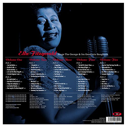 ELLA FITZGERALD - Sings The Gershwin Songbook - Vinyl Record image 2