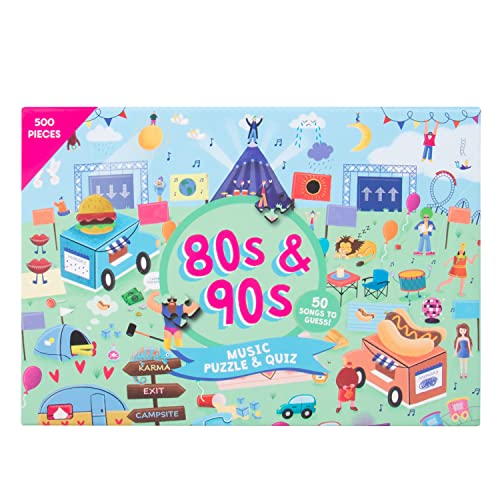 80s & 90s Song Title Puzzle - Non-book item image 1