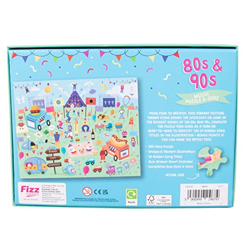 80s & 90s Song Title Puzzle - Non-book item image 3