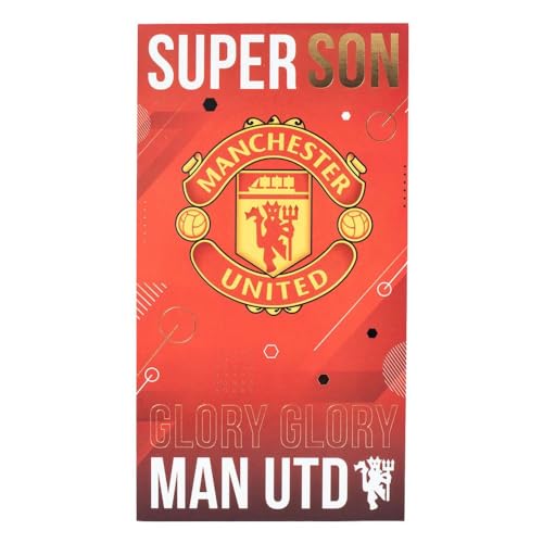 Manchester United FC - Super Son Birthday Card - Cards & Gift Wrap image 2