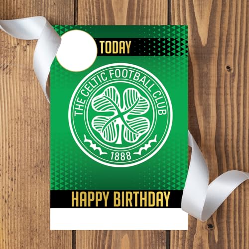 Celtic FC - Birthday Card With Stickers - Cards & Gift Wrap image 6