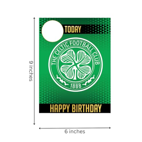 Celtic FC - Birthday Card With Stickers - Cards & Gift Wrap image 7