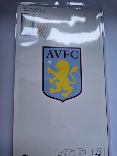 Aston Villa FC - Personalised Birthday Card - Cards & Gift Wrap image 4