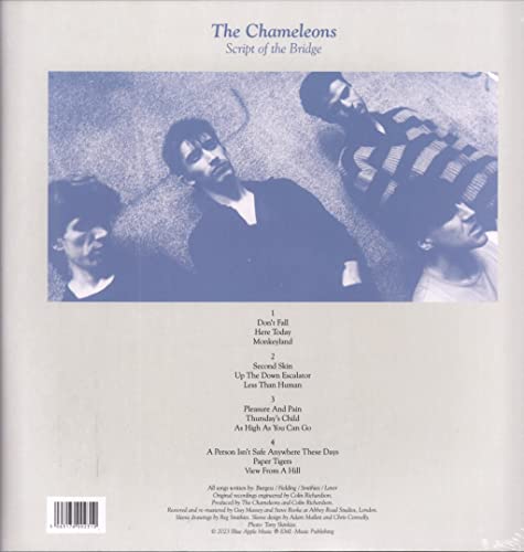 CHAMELEONS - SCRIPT OF  BRIDGE (40TH ANNIVERSARY COLOURED 2LP VINYL EDI image 2
