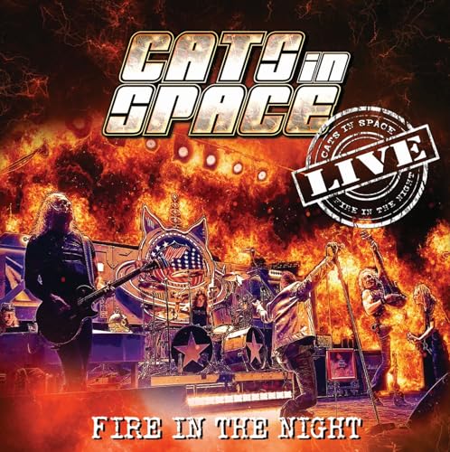 Cats in Space - Fire in the Night: Live CD  RELEASE DATE 14/06/24 (TH image 1