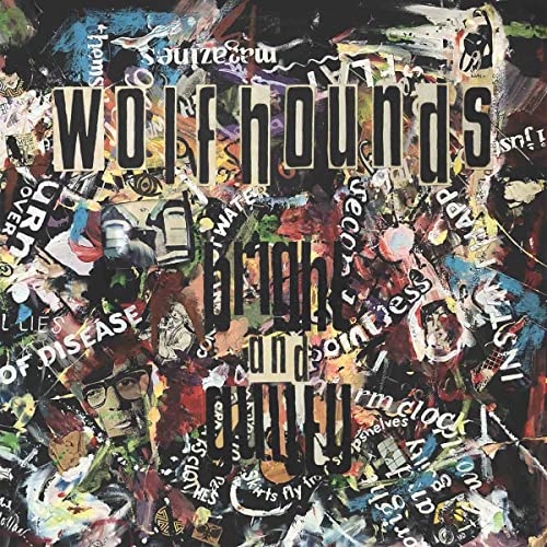WOLFHOUNDS - BRIGHT AND GUILTY - Vinyl Record image 1