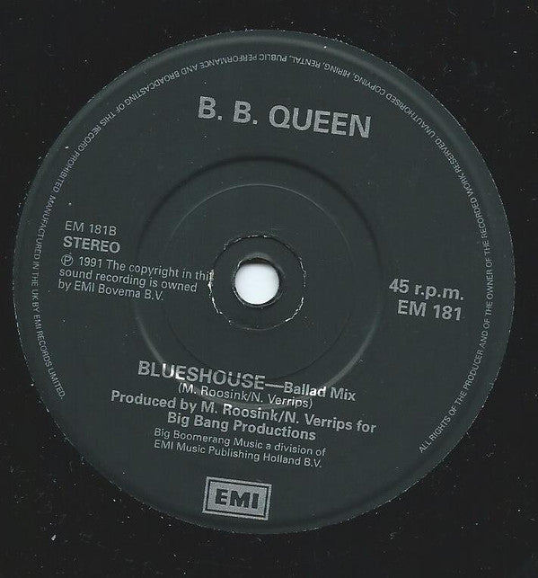 B.B. Queen - Blueshouse - Used Vinyl Record 7" image 7