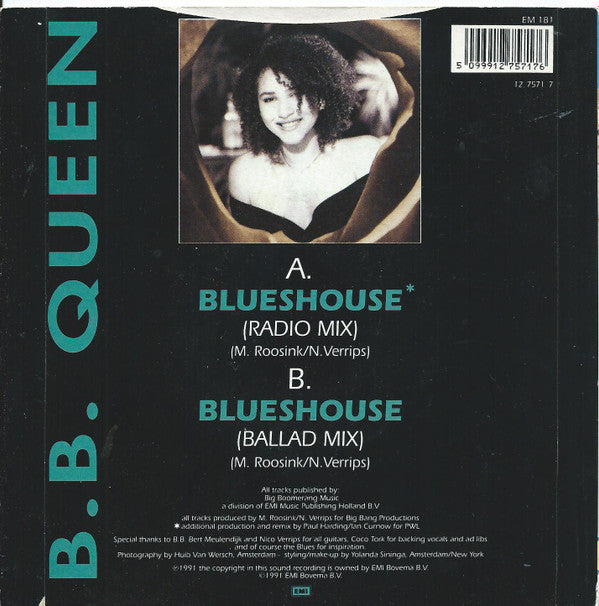 B.B. Queen - Blueshouse - Used Vinyl Record 7" image 8