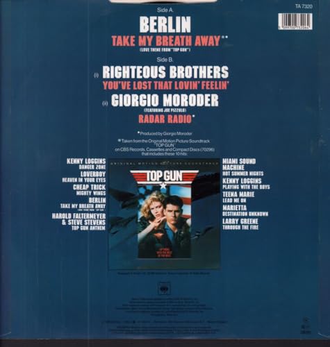 Berlin - Take My Breath Away (Love Theme From "Top Gun") - Used Vinyl image 2