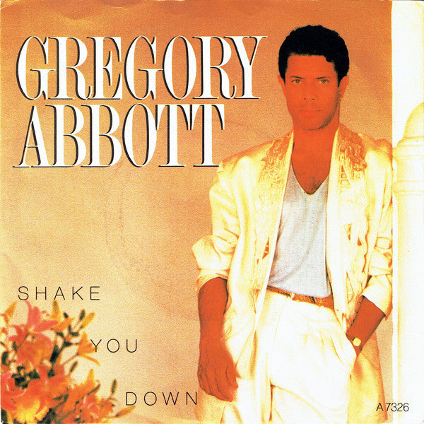 Gregory Abbott - Shake You Down - Used Vinyl Record 7" image 1