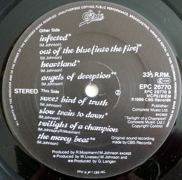 Infected - Used Vinyl Record image 4