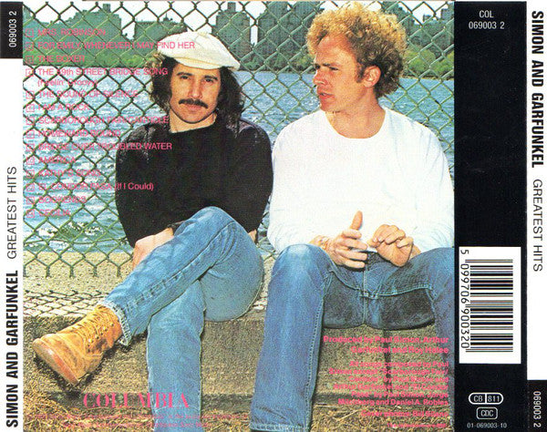 Simon & Garfunkel - Simon And Garfunkel's Greatest Hits - Used CD image 8