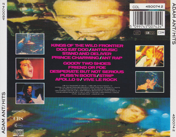 Adam Ant - Hits - Used CD image 9