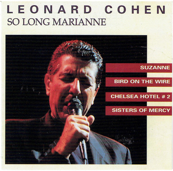 Leonard Cohen - So Long Marianne - Used CD image 5