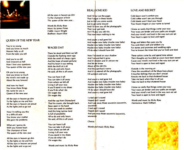 Deacon Blue - When The World Knows Your Name - Used Cassette image 3