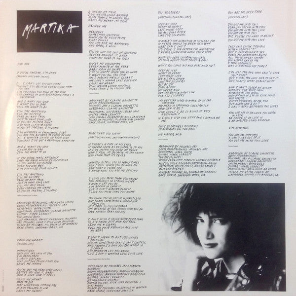 Martika - Used Vinyl Record image 3