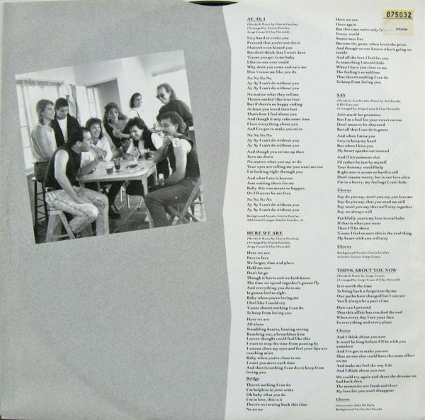 Gloria Estefan - Cuts Both Ways - Used Vinyl Record image 5